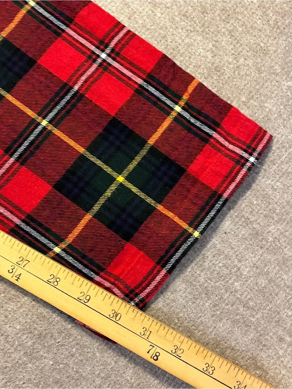 Polo Ralph Lauren Red Plaid Pajama Pants Medium Cotton Lounge
